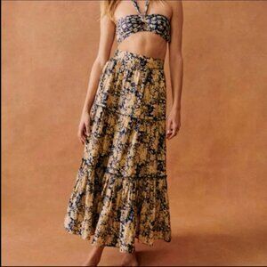 Sezane Sakura Skirt Country Flowers- size 40